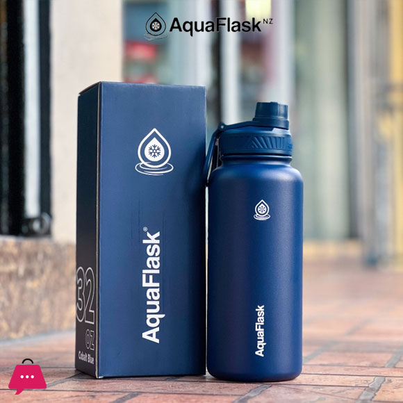 Aquaflask Pastel Color Wide Mouth Water Bottle 32oz-946ml