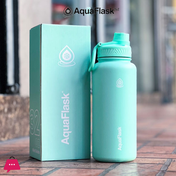 Aquaflask Pastel Color Wide Mouth Water Bottle 32oz-946ml