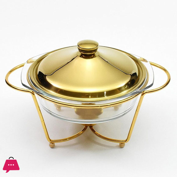 Atorse Round Chafing Dish for Buffet 2L GSY-007