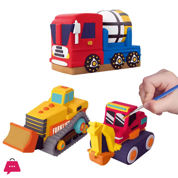Childrens Graffiti Plaster Painting Parent-Child Interactive Painting Handmade Craft Toys
