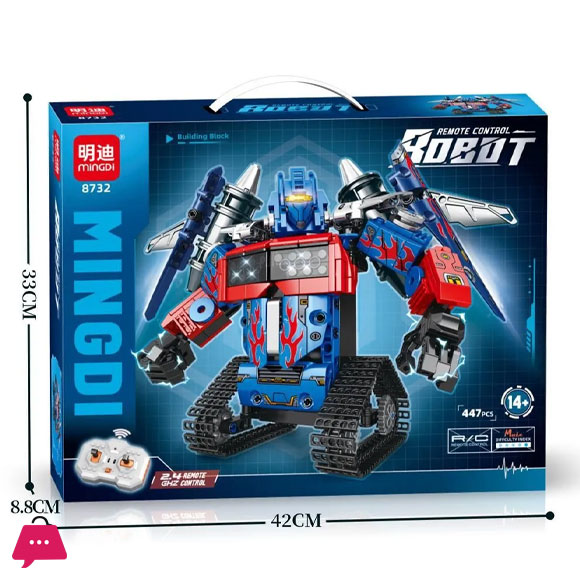 Constructor Combat Robot with Remote Control Mingdi Robot