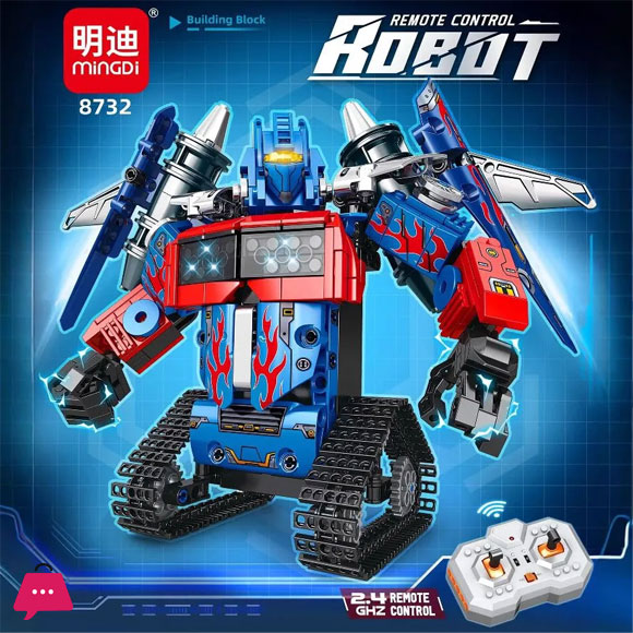 Constructor Combat Robot with Remote Control Mingdi Robot
