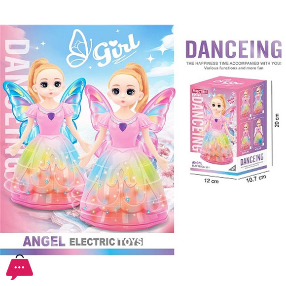 Doll with Fairy Wings and with Lights and Music