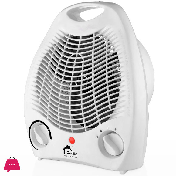 E-LITE FAN HEATER - EFH-804 WHITE