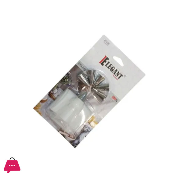 Elegant E7826 Icing Bag Set W/6 Nozzles