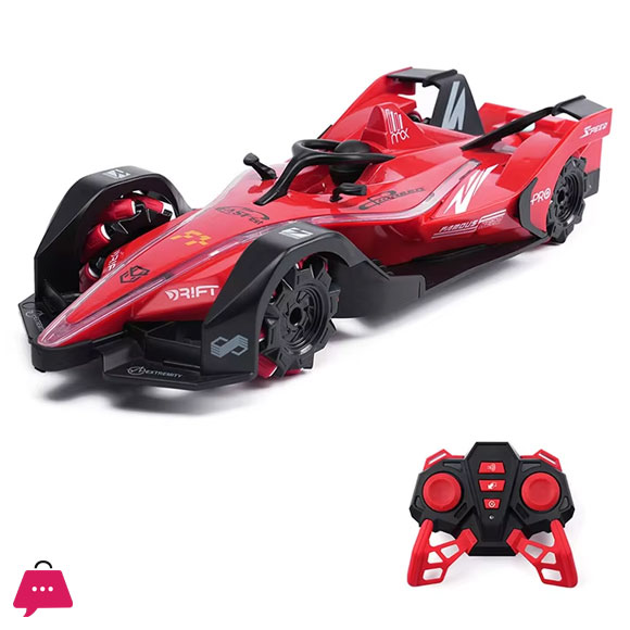 Formula Racing Car 3658 F1 Child Electric Car With Remote Control Kids 2.4g Rc Drift Car With Spray Radio Control Toys