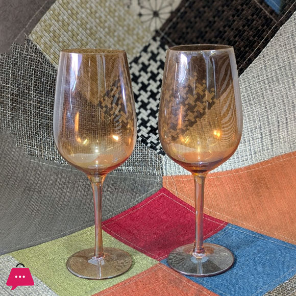 Glamour Wine Glass Set of 2