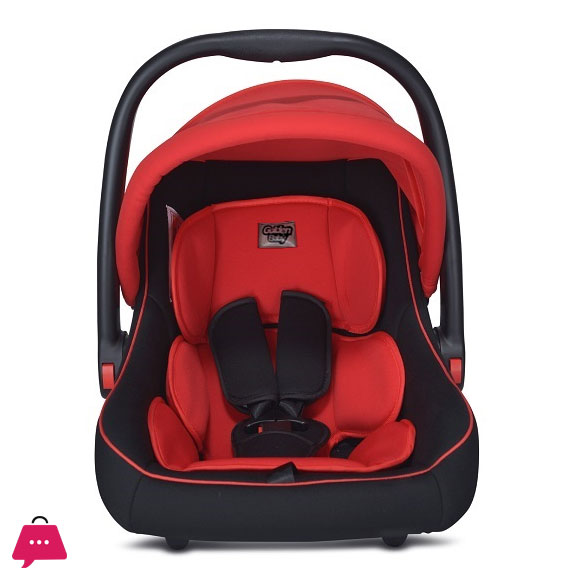 Golden Baby Carry Cot & Car Seat Steel Handle
