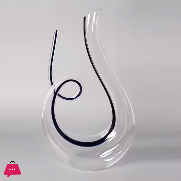 Handmade Crystal Wine & Beverage Decanter Dining Room 1500ml