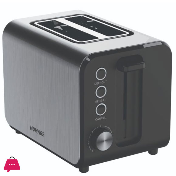 Homage Toaster Manual & Tuch Control HTT-902SSB0