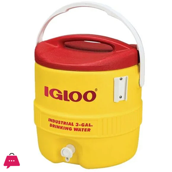 Igloo 400 Series 3 Gallon 11 Litre Water Drinks Cooler with Tape 00431