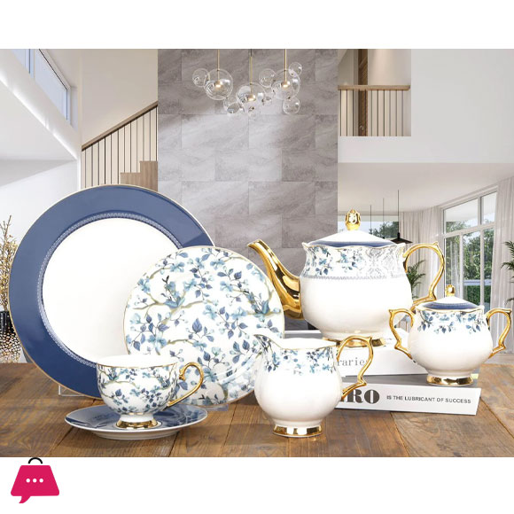 JOHANSON BROS Bone China Tea Set 24 Pcs