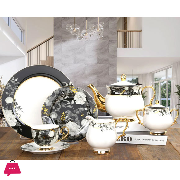 JOHANSON BROS Bone China Tea Set 24 Pcs