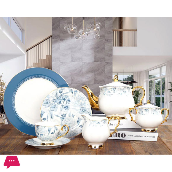 JOHANSON BROS Bone China Tea Set 24 Pcs