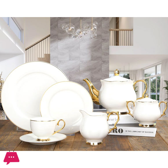JOHANSON BROS Bone China Tea Set 24 Pcs