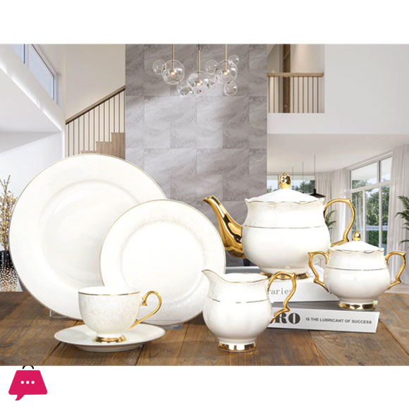 JOHANSON BROS Bone China Tea Set 24 Pcs