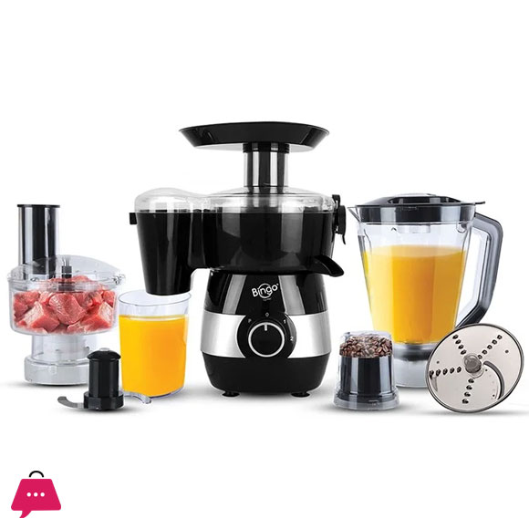 JUMBO FOOD PROCESSOR Black (Unbreakable ) B / W FX-5100