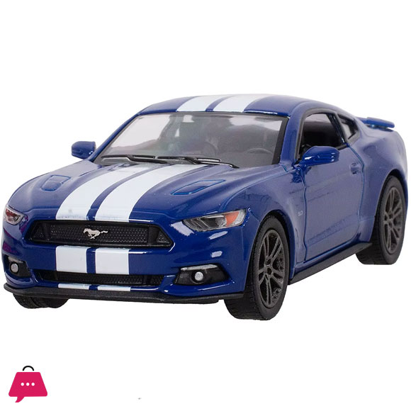Kinsmart Model 2015 Ford Mustang GT Metallic Diecast Car KT5386DF