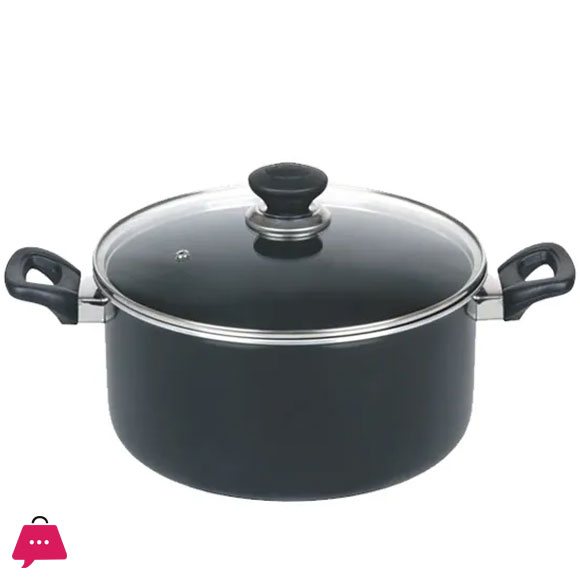 Kitchen King Lumina Casserole with Glass Lid – 22 CM