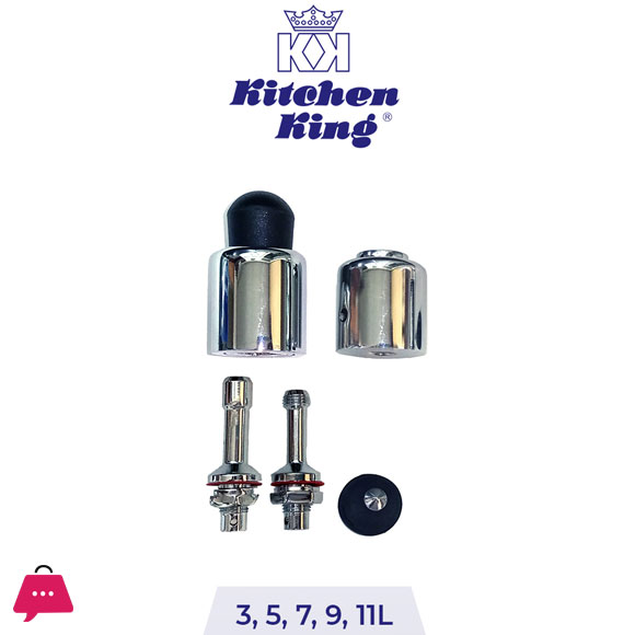 Kitchen King Weight Set Pressure Cooker feast And Blaze 3, 5, 7, 9, 11 Liters