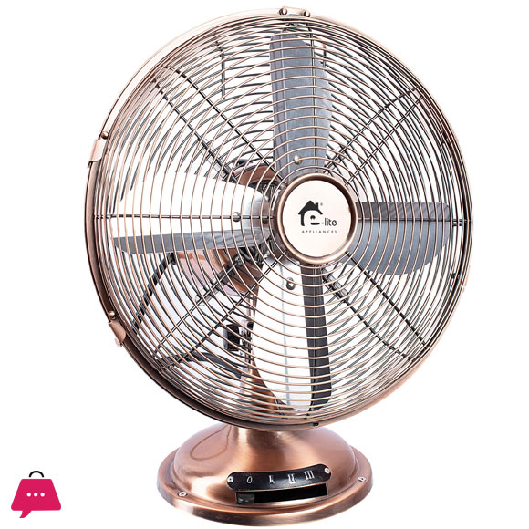 Metal Table Fan Copper ETF-30M