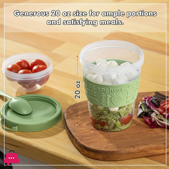 On-The-Go Cup With Spoon