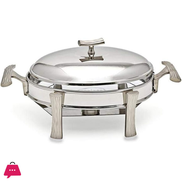 Paramount Series Food Warmer 3 Liter Silver & Gold