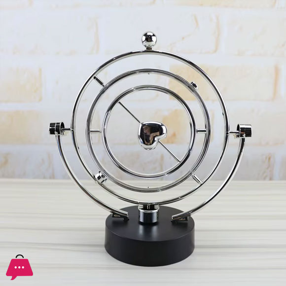 Rotary Balance Celestial Globe Magnetic Swing Kinetic Perpetual Motion Model Desk Decoration