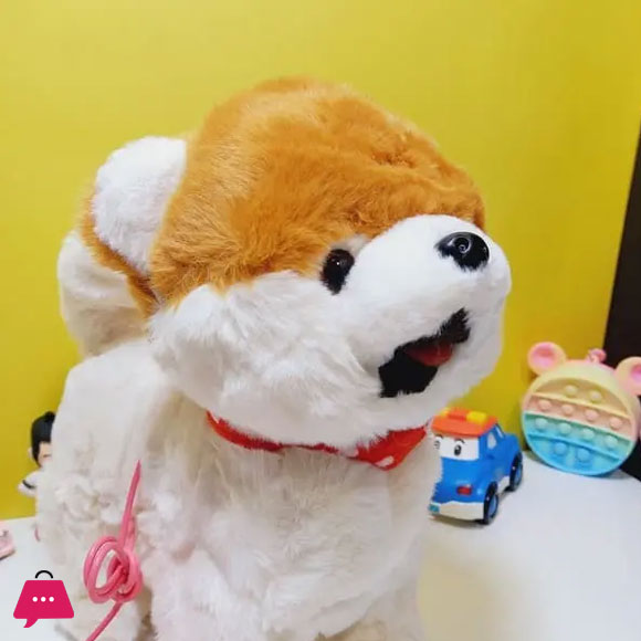 Sensor Electric Stuffed Dog With Voices & Music
