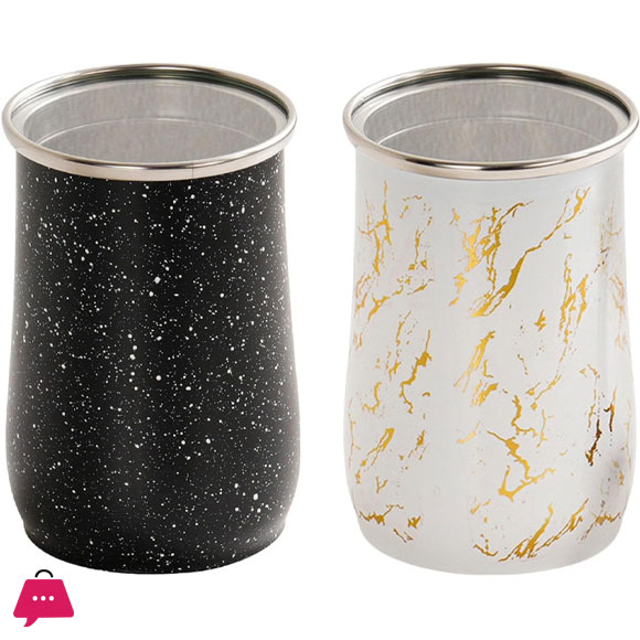 Stainless Steel Coffee Container Sealed Canister with Spoon 1-Pcs