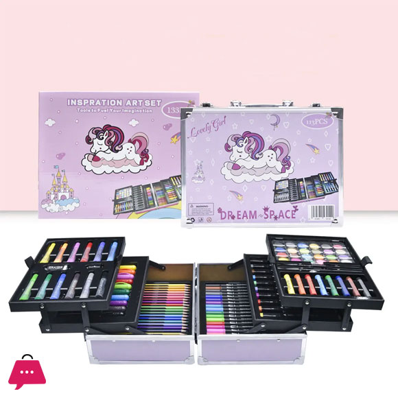 Stationery Briefcase 133 PCS