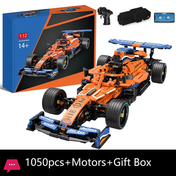 Technical APP Remote Control Moter Power F1 Car Building Blocks Bricks Toys For Kids