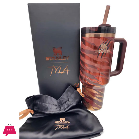 The Tyla Tyger Quencher H2.0 FlowState Tumbler 40 OZ