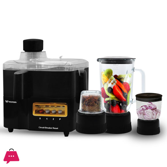 Western Juicer 4 in 1 - W-708 - 750 Watts