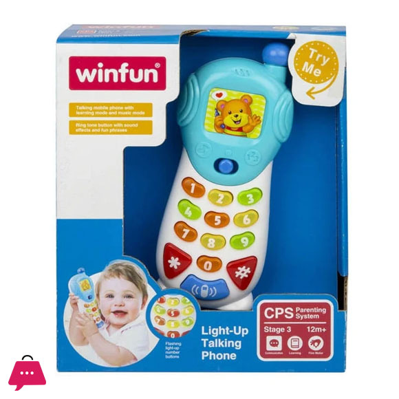 Winfun - Light Up Talking Phone - 0619