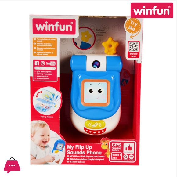 Winfun My Flip up Sound Phone Basic - 0618