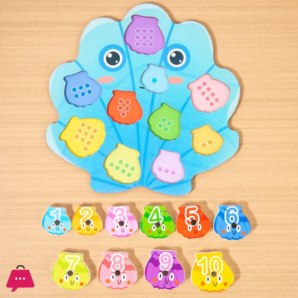 Wooden Fishing Games Baby Diy Figures Color Cognition Toys for Kids Boys Girls