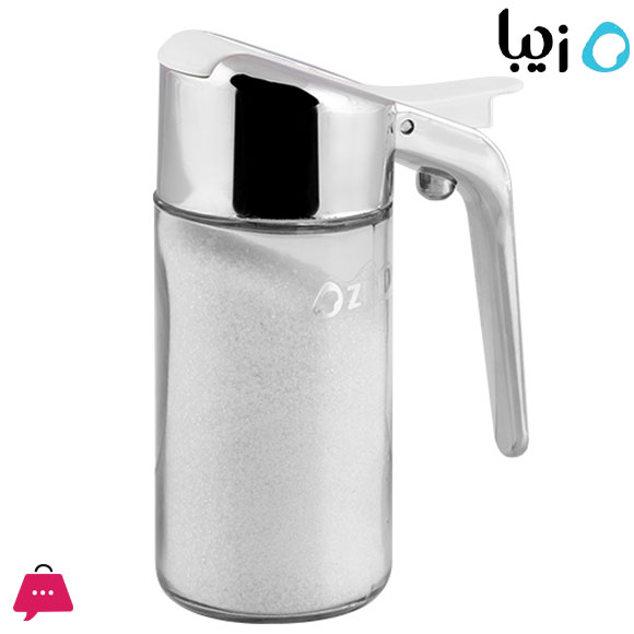 Ziba Sazan Sugar Container Chromic 250 ML