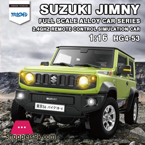 1:16 Suzuki Jimny Hg453 Simulation Model Lights Horn Smoke Rc Car Full Scale Off-Road Climbing RC Car No.HG4-53