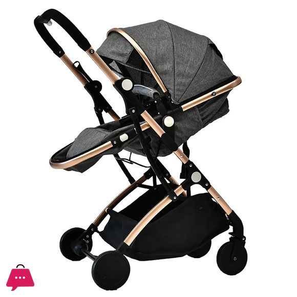 2 in 1 Multi-functional Stroller Pram Baby Stroller Luxury Baby Stroller