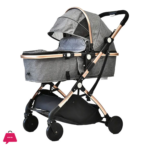 2 in 1 Multi-functional Stroller Pram Baby Stroller Luxury Baby Stroller