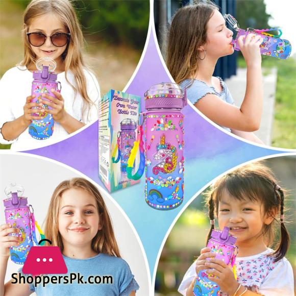 Decorate Your Own Water Bottle Kits for Girls DIY Arts and Crafts