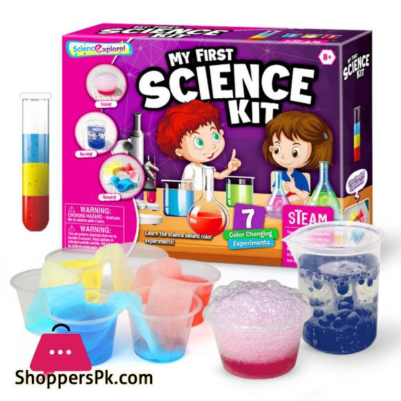 MY FIRST SCIENCE KIT Kids Science Experiment Kit 38 Experiments Aged 3-8