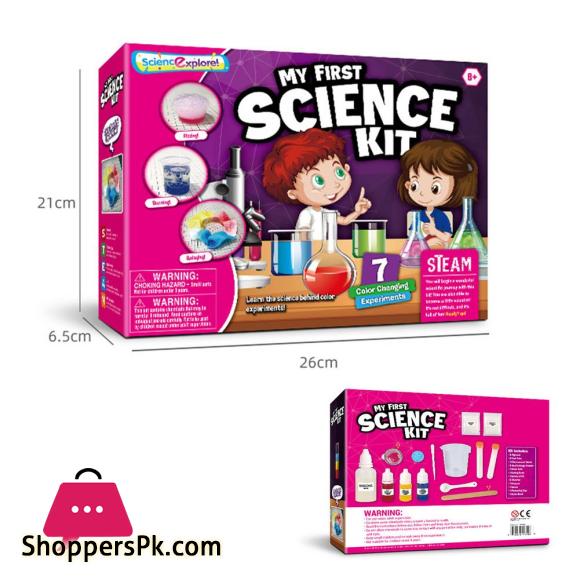 MY FIRST SCIENCE KIT Kids Science Experiment Kit 38 Experiments Aged 3-8
