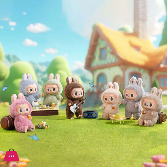 Labubu The Monster Plush Blind Box Labubu - Exciting Macaron