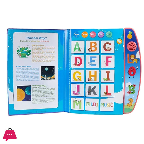 Learning Audio English Spelling & Alphabet Learning Educational Book