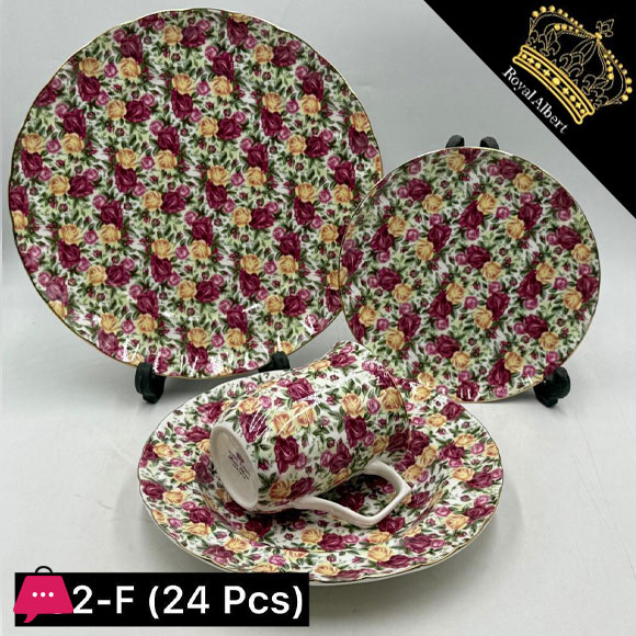 Royal Albert 24 Pcs Breakfast Sets