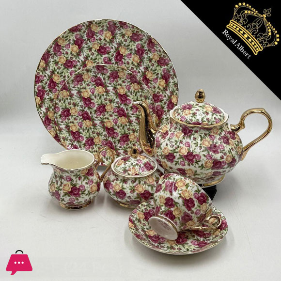 Royal Albert Bone China 24 Pcs Tea Set