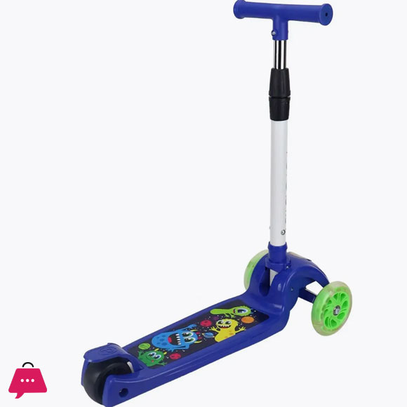 Three-Wheeled Cartoon Kids Scooter up to 40 kg