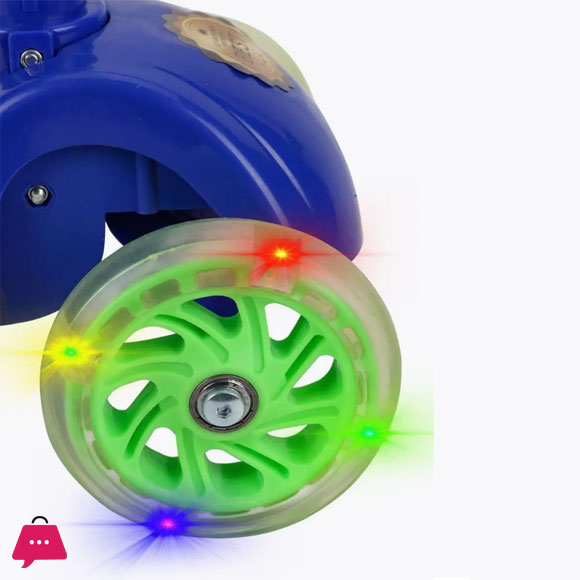 Three-Wheeled Cartoon Kids Scooter up to 40 kg